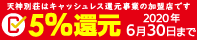 キャッシュレス5%還元